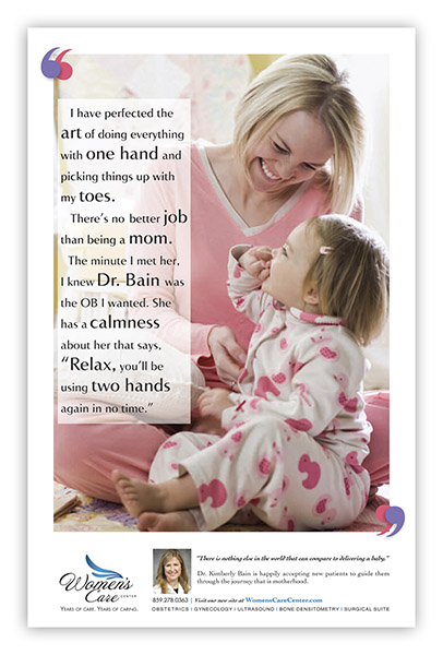 Women's Care Center Pajama Girls Ad